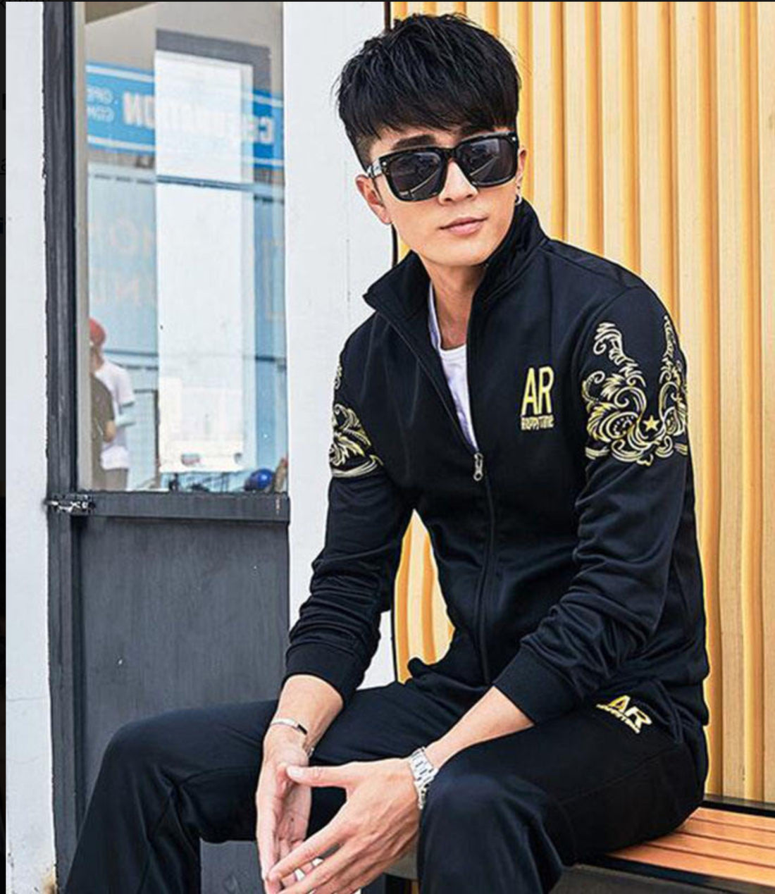 Kunzie Men’s Track Suit co-ords set