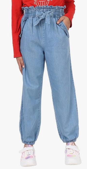 Kunzie Denim pant/ jogger’s for girls and kids