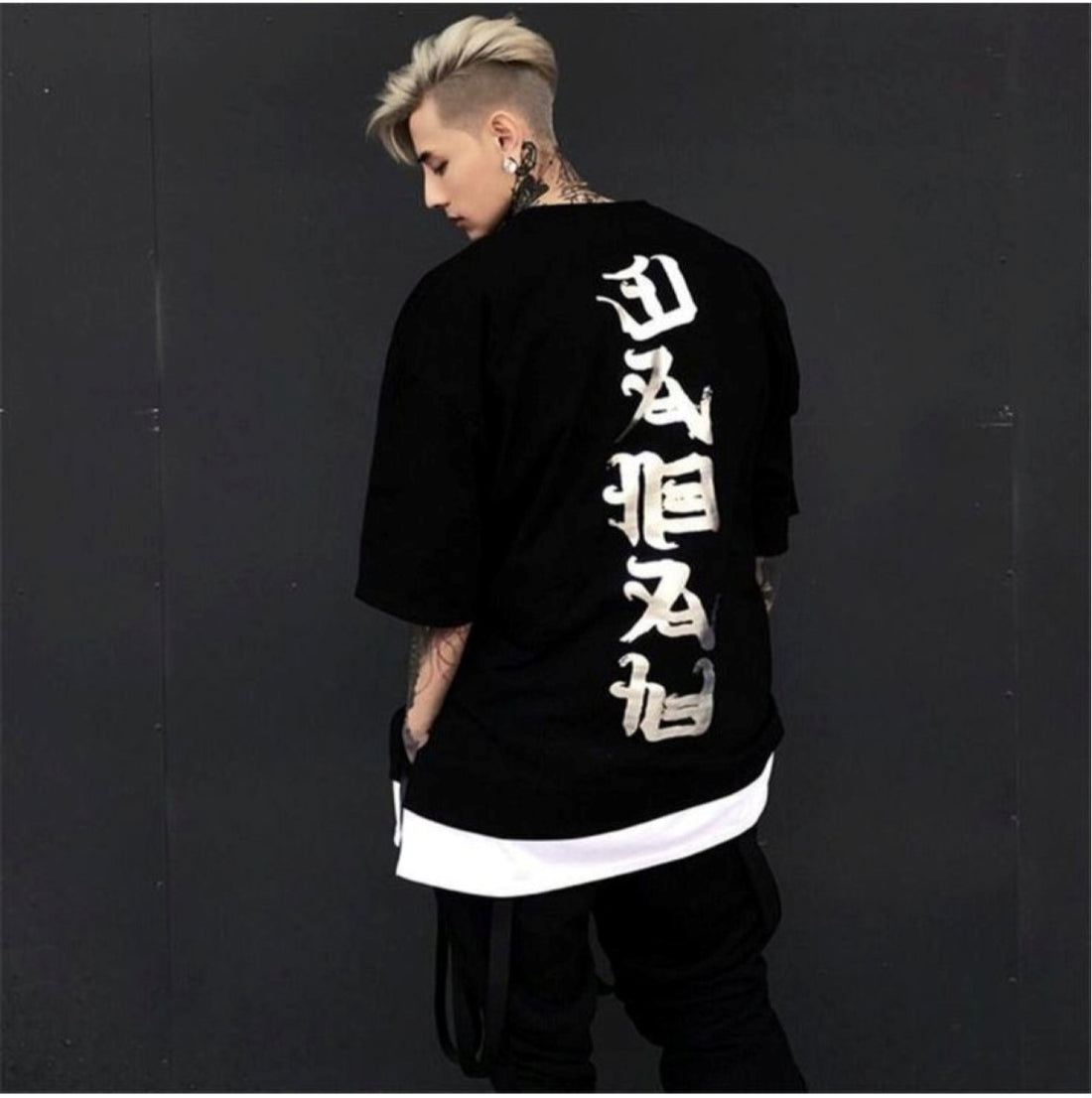 Kunzie Back Printed T-Shirt for Boys and Men’s